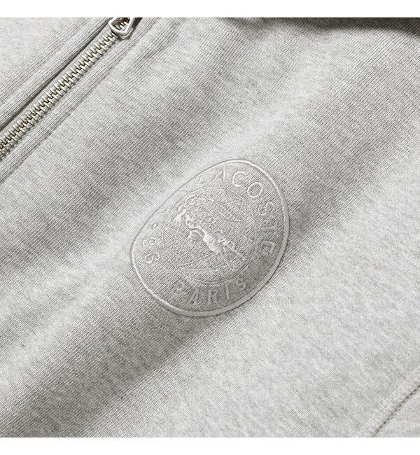 BEAMS「【別注】LACOSTE / フルジップパーカー」|スウェット・ジャージ|