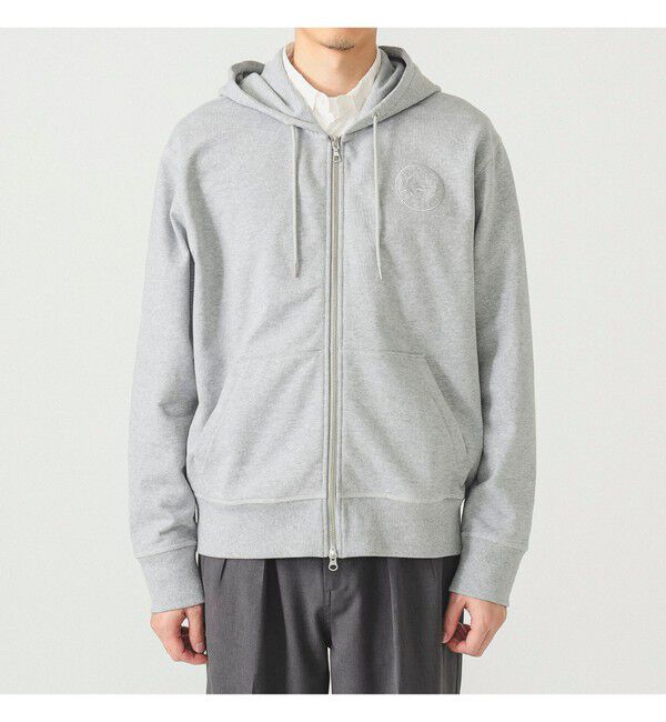 BEAMS「【別注】LACOSTE / フルジップパーカー」|スウェット・ジャージ|