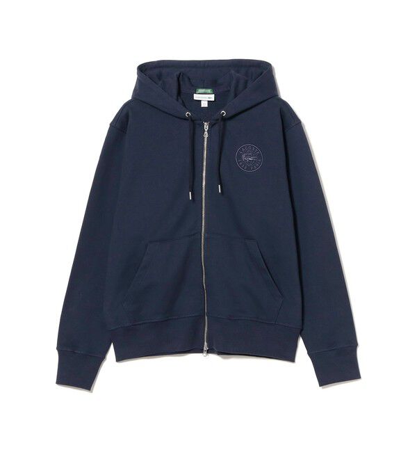 BEAMS「【別注】LACOSTE / フルジップパーカー」|スウェット・ジャージ|