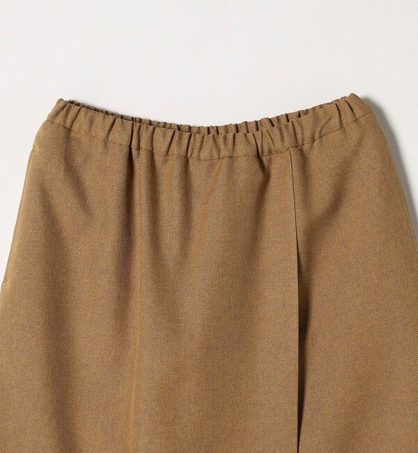 SHIPS any「SHIPS any:〈洗濯機可能〉リネンライク ブラウス &times; キュロットパンツ セットアップ」|キュロット|
