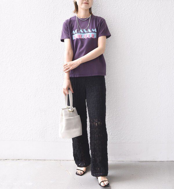 SHIPS for women「ACASAM:クルーネック TEE」|Tシャツ・カットソー|