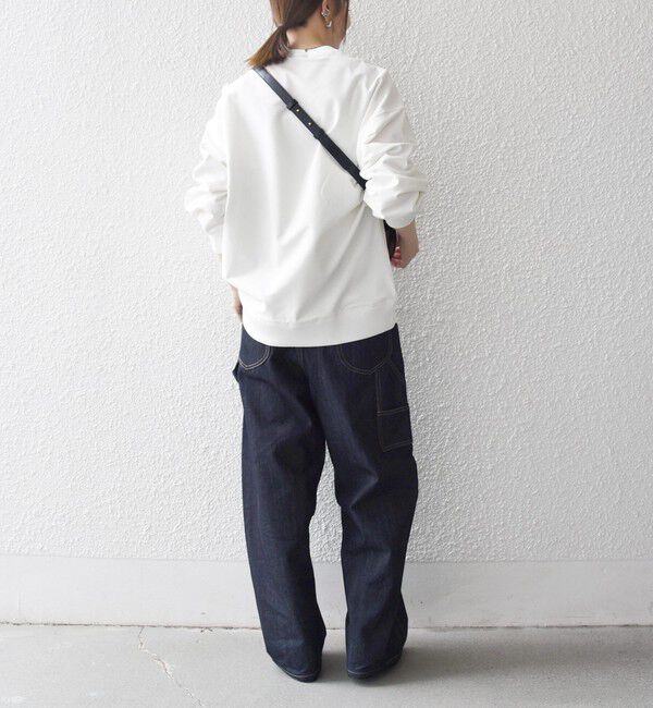 SHIPS any「SHIPS any:〈洗濯機可能〉裏起毛 クルーネック コクーン プルオーバー」|Tシャツ・カットソー|