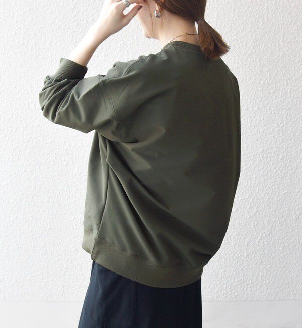 SHIPS any「SHIPS any:〈洗濯機可能〉裏起毛 クルーネック コクーン プルオーバー」|Tシャツ・カットソー|