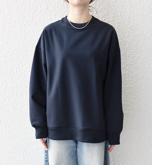 SHIPS any「SHIPS any:〈洗濯機可能〉裏起毛 クルーネック コクーン プルオーバー」|Tシャツ・カットソー|