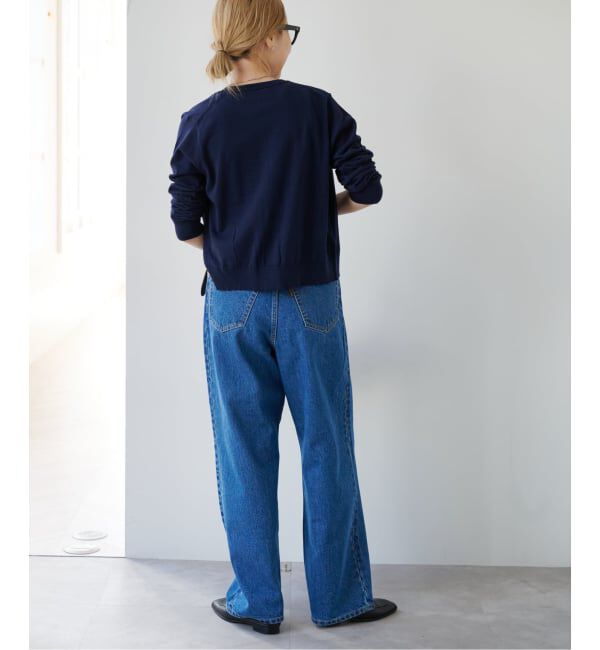 OUTDOOR PRODUCTS Usual Things「ハイゲージコットンコンパクトクルーネックカーディガン」|カーディガン|