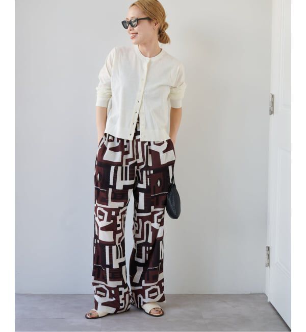 OUTDOOR PRODUCTS Usual Things「ハイゲージコットンコンパクトクルーネックカーディガン」|カーディガン|