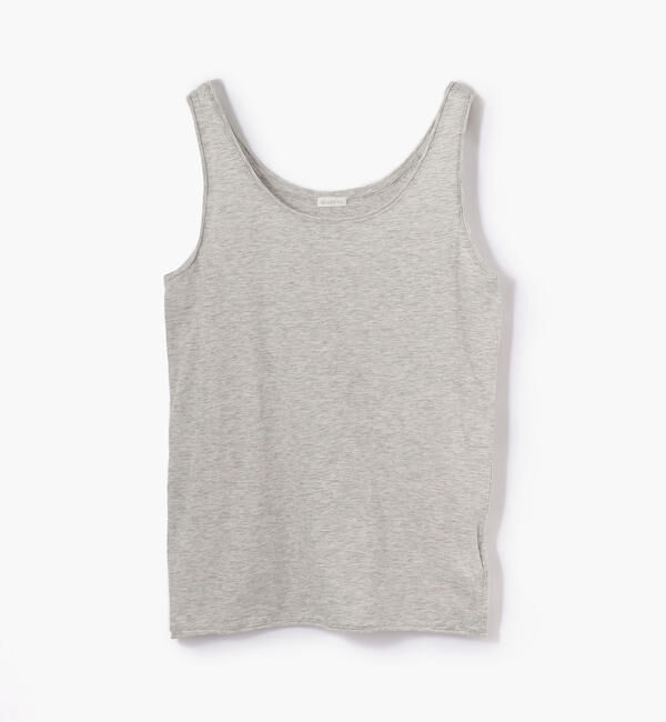 GALERIE VIE「コットン タンクトップ」|タンクトップ|13 ライトグレー