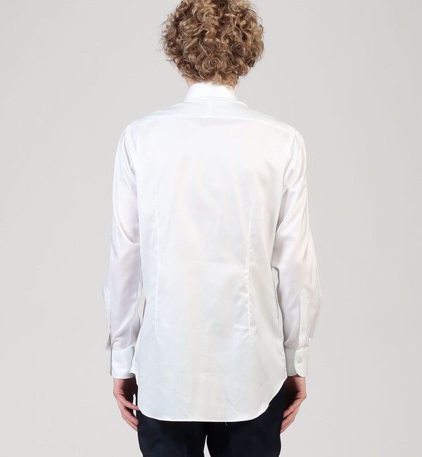 TOMORROWLAND MENS「120/2ロイヤルオックス ワイドスプレッドカラーシャツ」|シャツ・ブラウス|