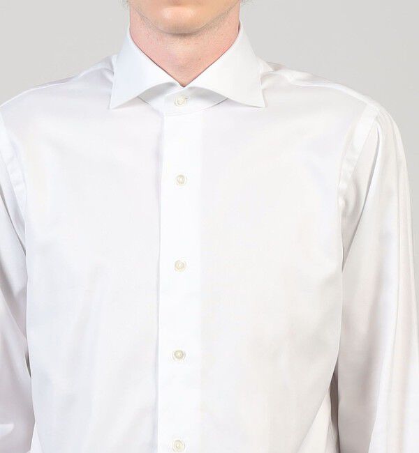 TOMORROWLAND MENS「120/2ロイヤルオックス ワイドスプレッドカラーシャツ」|シャツ・ブラウス|