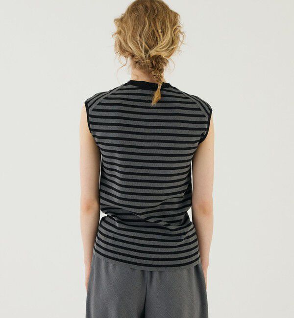 GALERIE VIE「シーアイランドコットン ノースリブプルオーバー」|ニット・セーター|