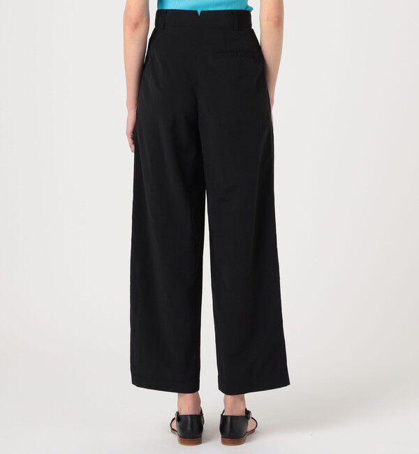 MACPHEE「タスランタイプライター タックワイドパンツ」|その他|