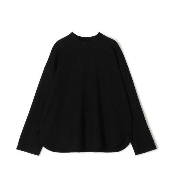 GALERIE VIE「ウールミルドスムース バックオープンシャツ」|シャツ・ブラウス|19 ブラック