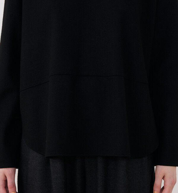 GALERIE VIE「ウールミルドスムース バックオープンシャツ」|シャツ・ブラウス|