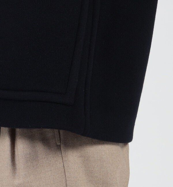 TOMORROWLAND MENS「ラムウールモッサー ダブルブレステッド4B Pコート」|ピーコート|