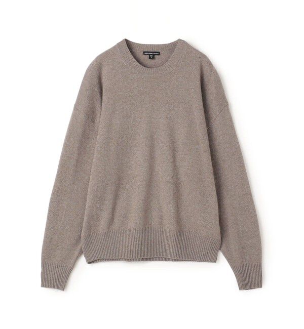 JAMES PERSE「スパンカシミヤクルーネック ニット WISC3237」|ニット・セーター|47 ブラウン