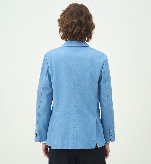 MACPHEE「リアクティブデニム ダブルブレストジャケット」|テーラードジャケット|