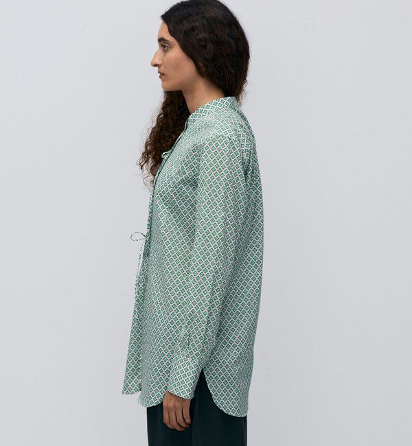 BACCA「スプリングリバティ プリントシャツ」|シャツ・ブラウス|