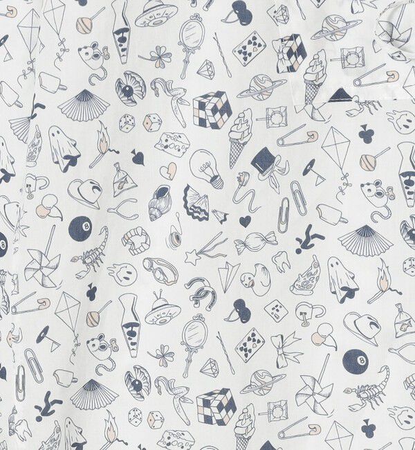 BACCA「スプリングリバティ プリントシャツ」|シャツ・ブラウス|