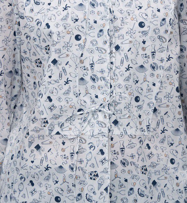 BACCA「スプリングリバティ プリントシャツ」|シャツ・ブラウス|