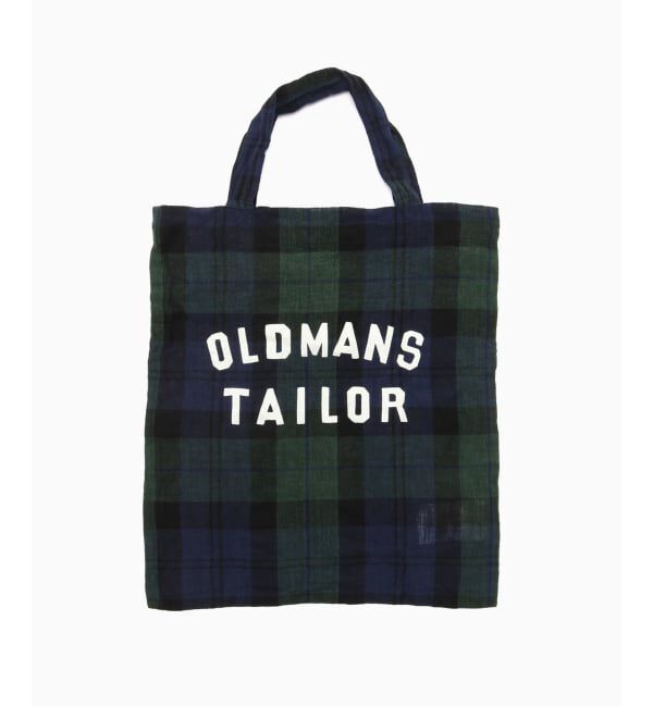 journal standard Furniture「【R&D.M.Co/オールドマンズテイラー】OMT PRINT MINI TOTE CHECK　トートバッグ」|トートバッグ|グリーン