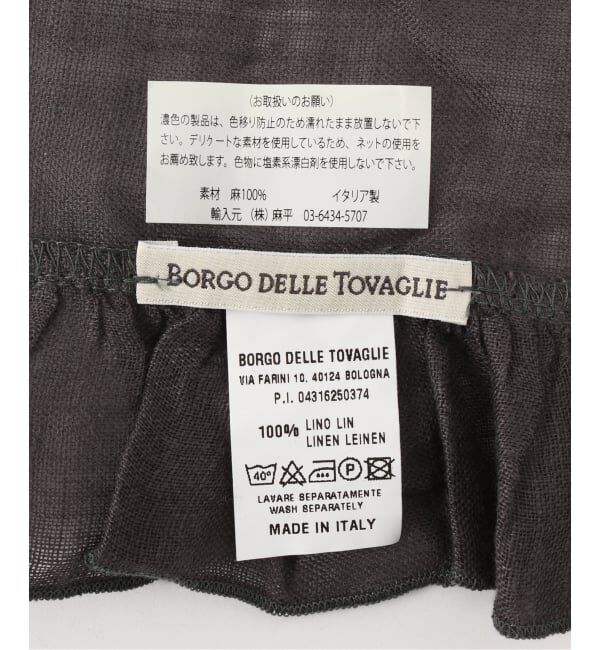 IENA「BORGO DELLE TOVAGLIE/ボルゴ デレ トヴァーリ ナプキン Napkin」|ハンカチ|