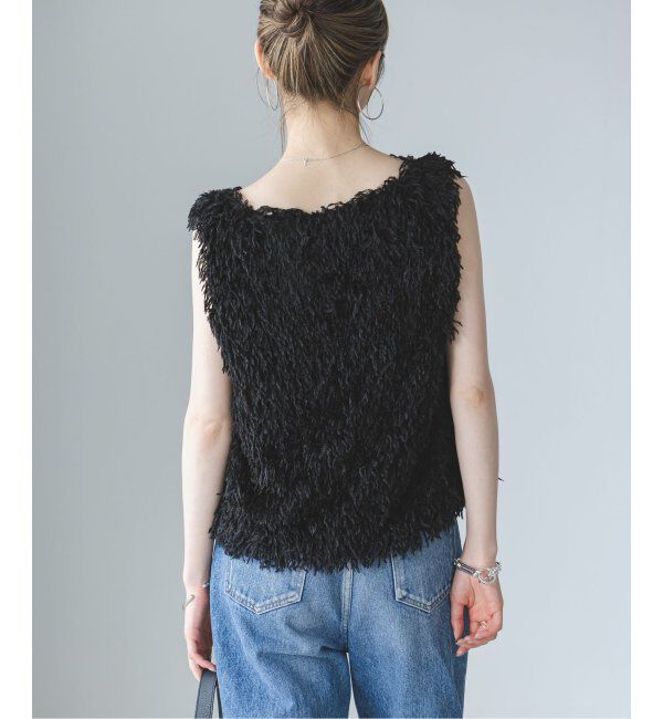 NOBLE「フェザーヤーンタンクトッププルオーバー」|シャツ・ブラウス|