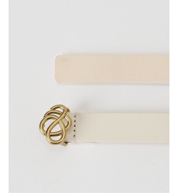 NOBLE「BY MALENE BIRGER/バイマレーネビルガー ベルト(ホワイト)」|ベルト|