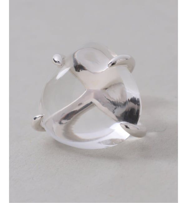 Spick and Span「【SAMH by LILAS】マロンクォーツピアス SV（両耳）」|ピアス|