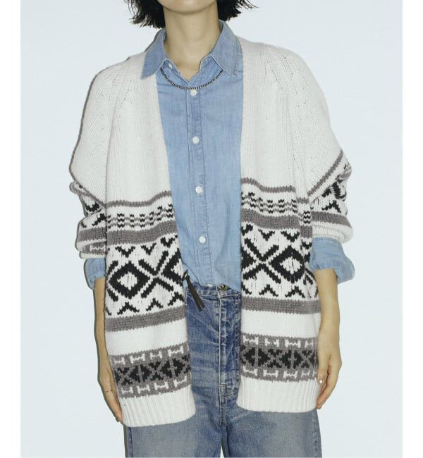 FRAMeWORK「≪追加≫ジャガードカーディガン 2」|カーディガン|