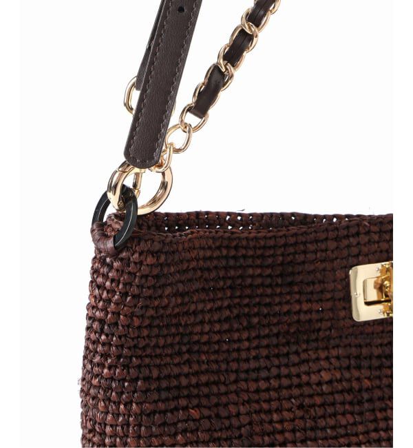 FRAMeWORK「≪予約≫A POINT/アポワン 別注FENO チェーンbasketshoulder」|かごバッグ|