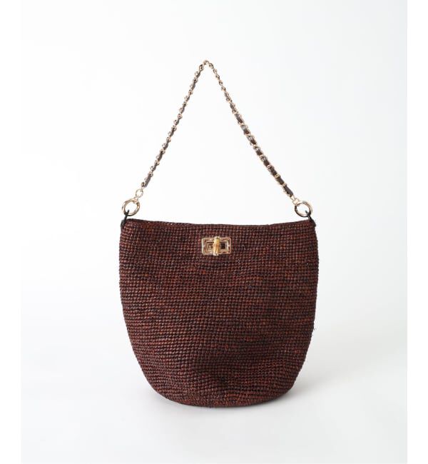 FRAMeWORK「≪予約≫A POINT/アポワン 別注FENO チェーンbasketshoulder」|かごバッグ|