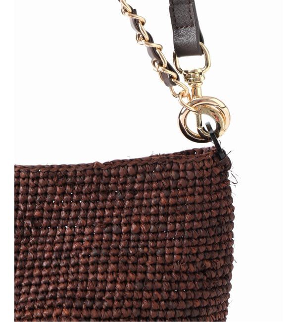 FRAMeWORK「≪予約≫A POINT/アポワン 別注FENO チェーンbasketshoulder」|かごバッグ|