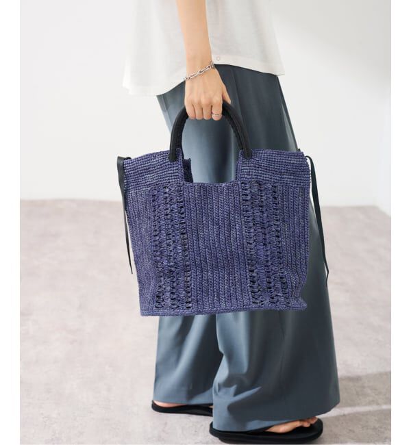 FRAMeWORK「≪予約≫A POINT 別注TAMPICO PM UNI トート」|かごバッグ|