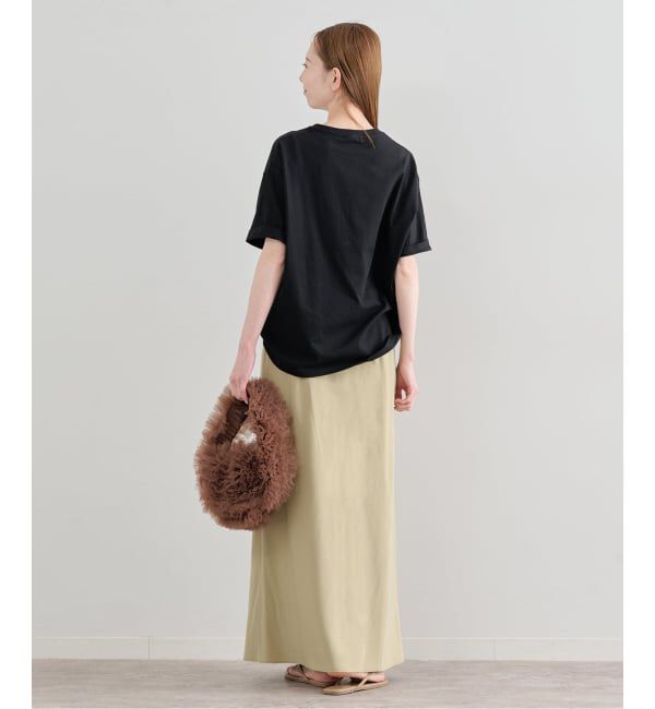 U by SPICK&SPAN「《予約》フィブリルロングスカート」|スカート|