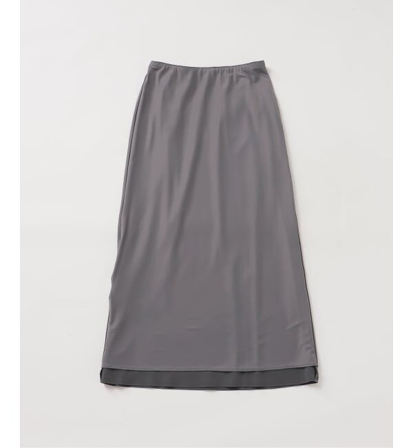 U by SPICK&SPAN「《予約》フィブリルロングスカート」|スカート|