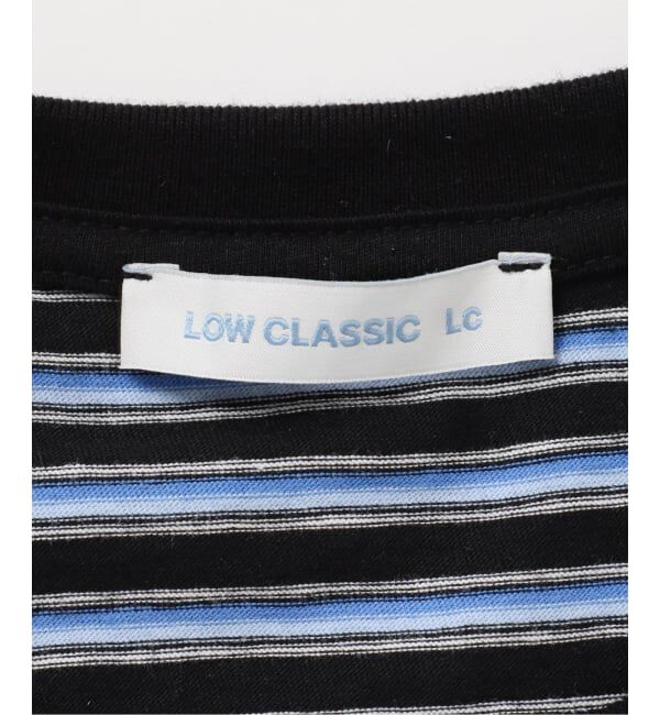 U by SPICK&SPAN「《予約》LOW CLASSIC Lc / ロウ クラシック エルシー Lc STRIPED MINI T-SHIRT」|Tシャツ・カットソー|
