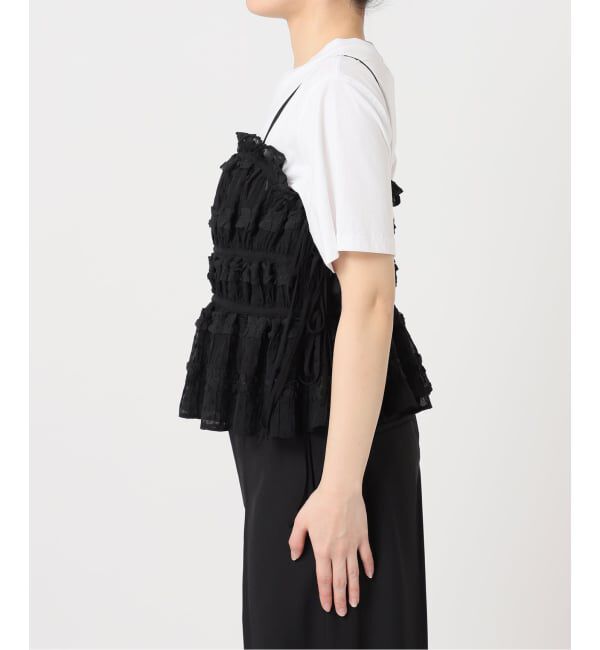 U by SPICK&SPAN「《予約》Atelier Edition/アトリエ エディション SHIRRING STRING PLEATED」|シャツ・ブラウス|