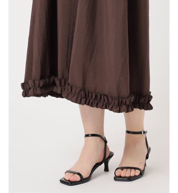 U by SPICK&SPAN「《予約》Atelier Edition/アトリエ エディション SHIRRING SHOULDER DRESS」|ワンピース|