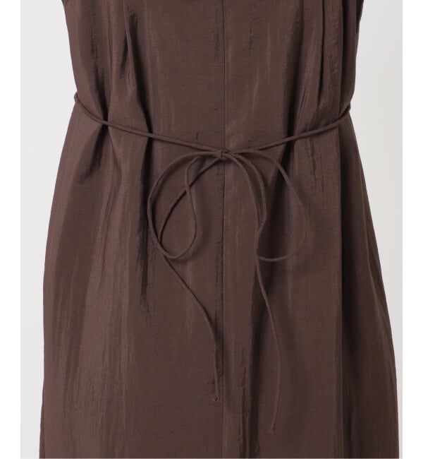 U by SPICK&SPAN「《予約》Atelier Edition/アトリエ エディション SHIRRING SHOULDER DRESS」|ワンピース|