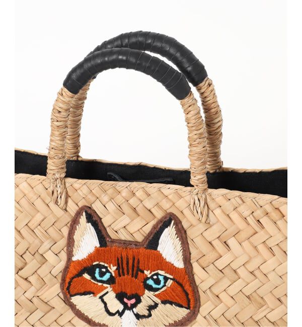U by SPICK&SPAN「《予約》BAGMATI /バグマティ CAT カゴBAG」|かごバッグ|
