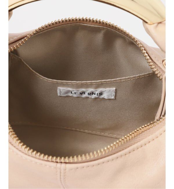 NOBLE「LE VERNIS/ルベル二 SculpturetriangleS」|ハンドバッグ|