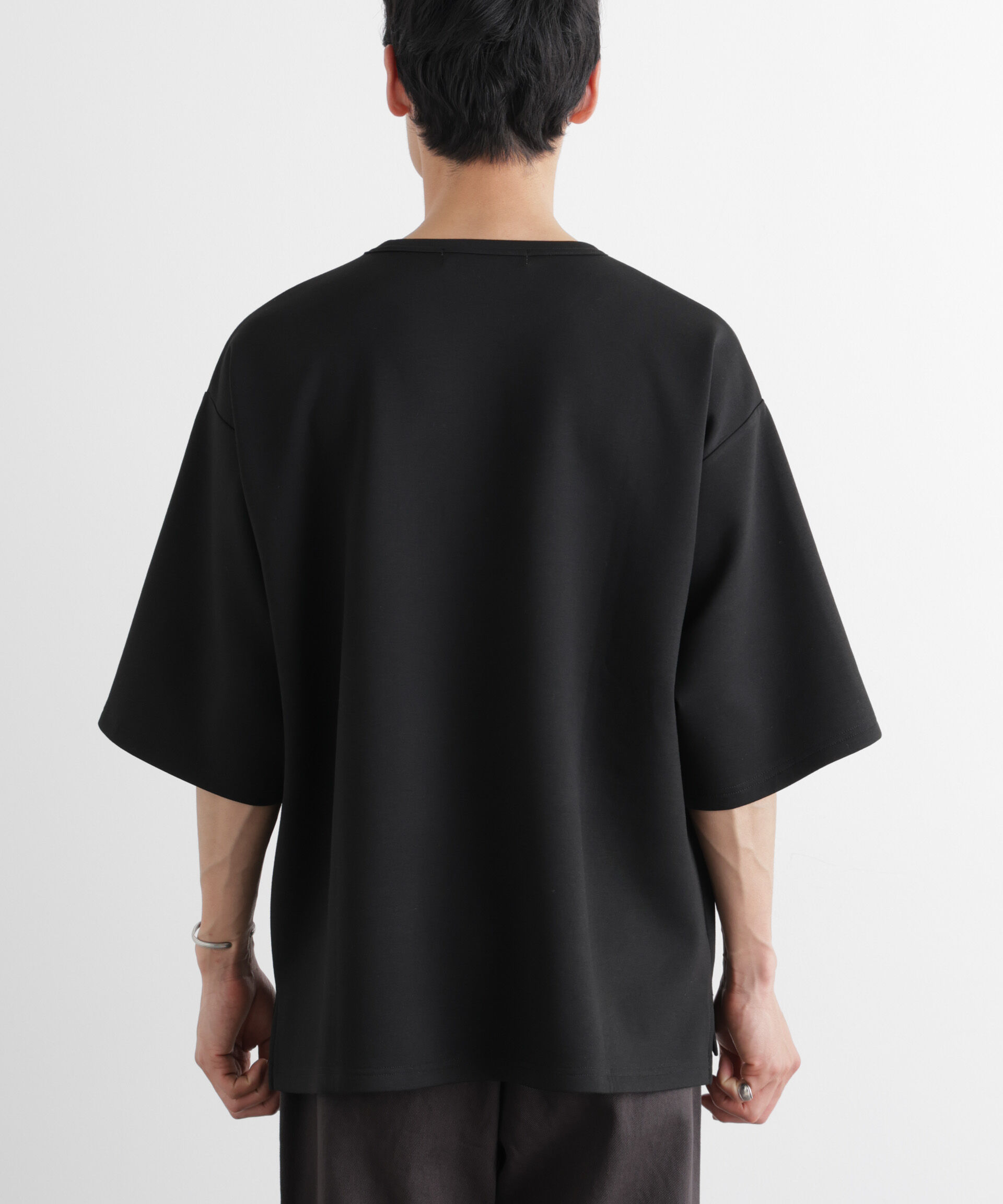 nano･universe「ストレッチポンチTシャツ 半袖」|Tシャツ・カットソー|