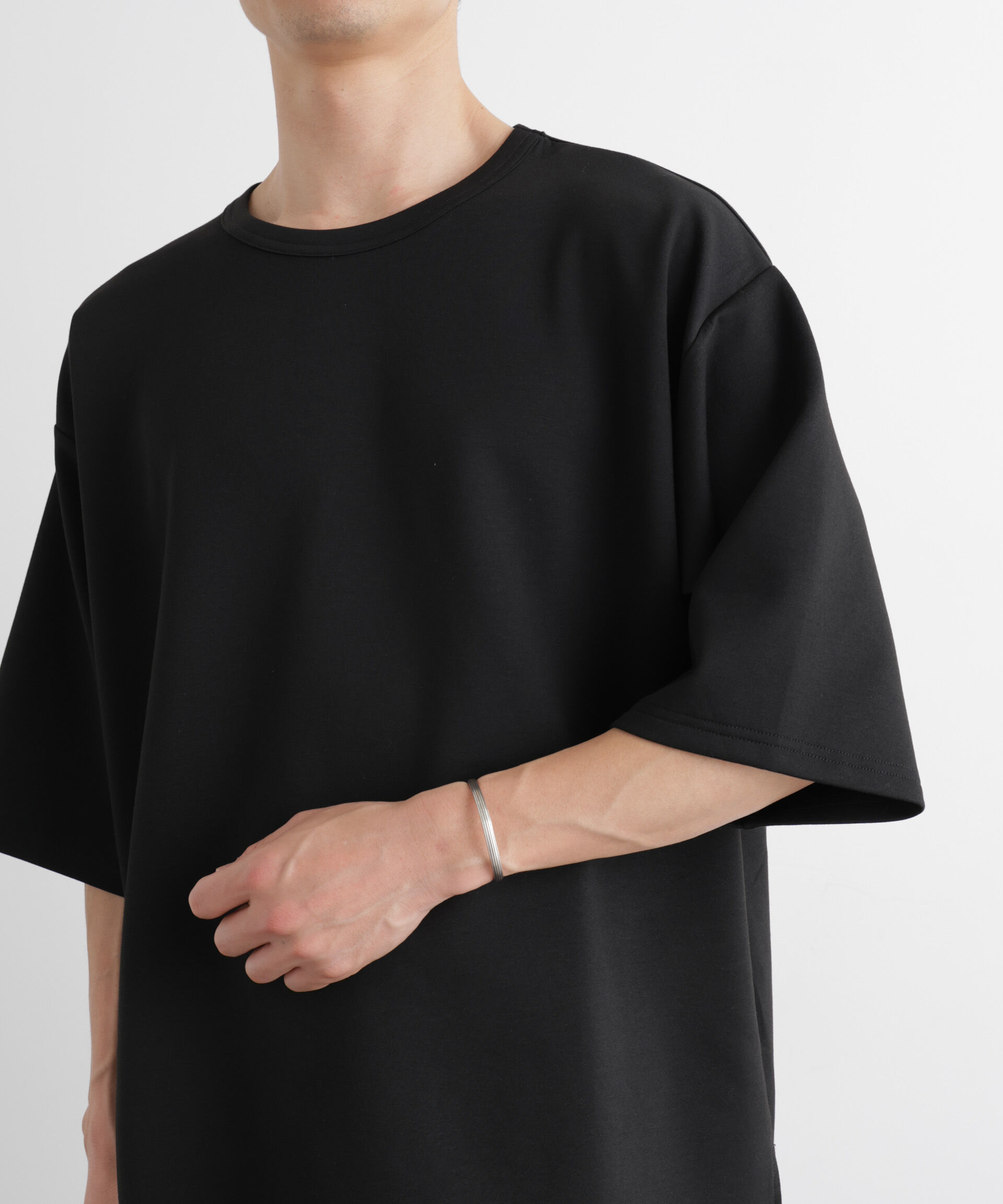 nano･universe「ストレッチポンチTシャツ 半袖」|Tシャツ・カットソー|