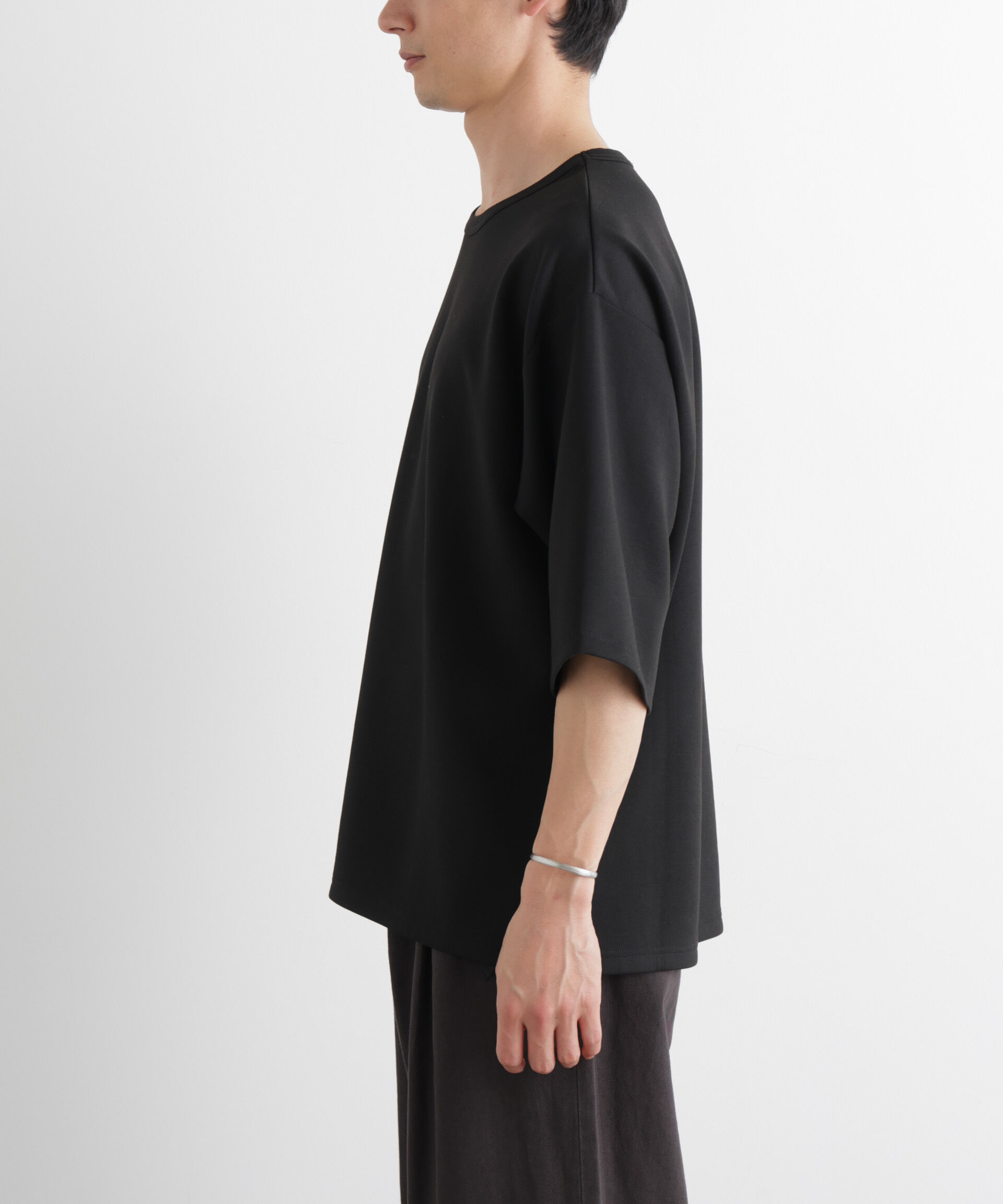 nano･universe「ストレッチポンチTシャツ 半袖」|Tシャツ・カットソー|