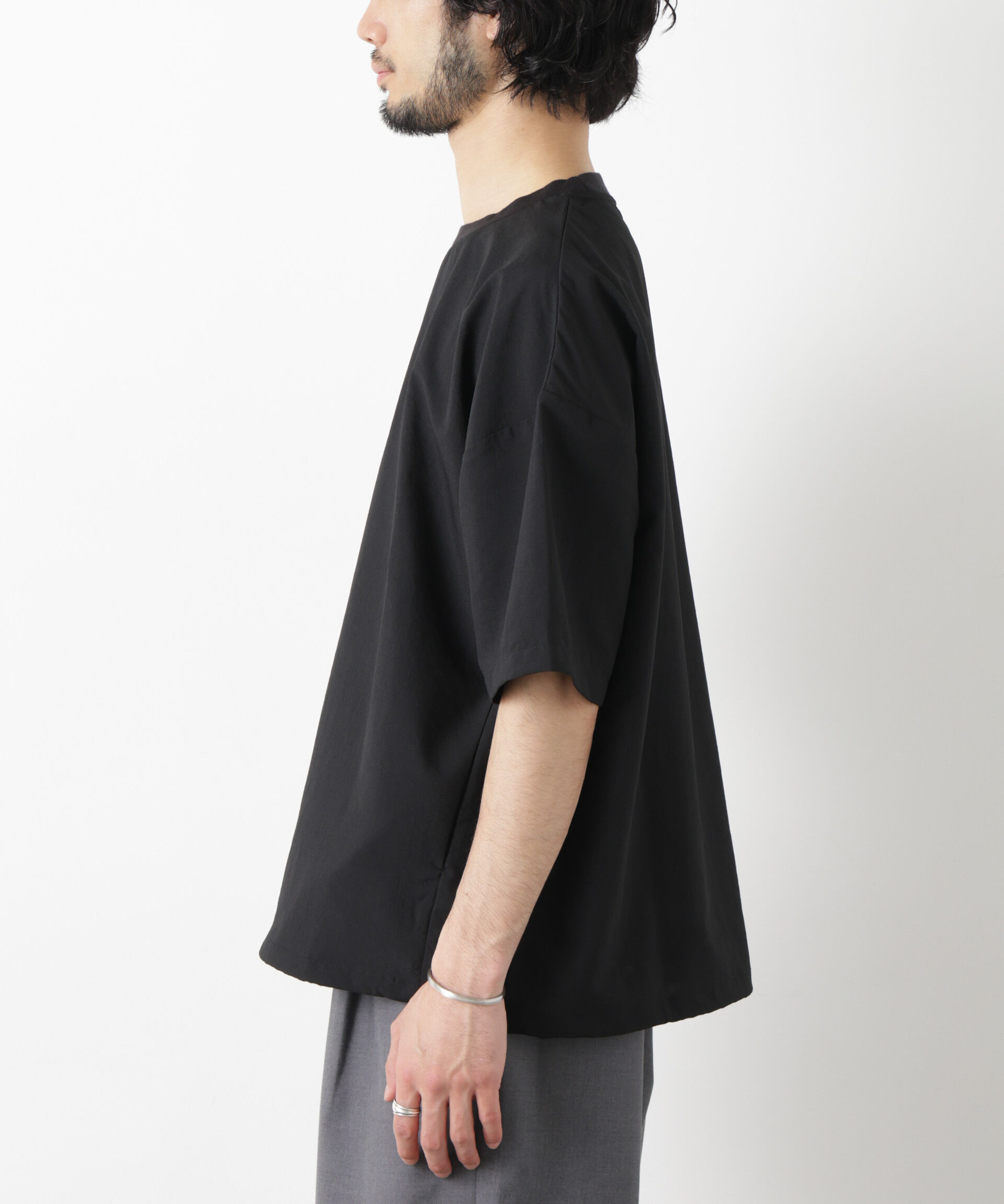 nano･universe「セオアルファ プルオーバーTシャツ 半袖」|Tシャツ・カットソー|