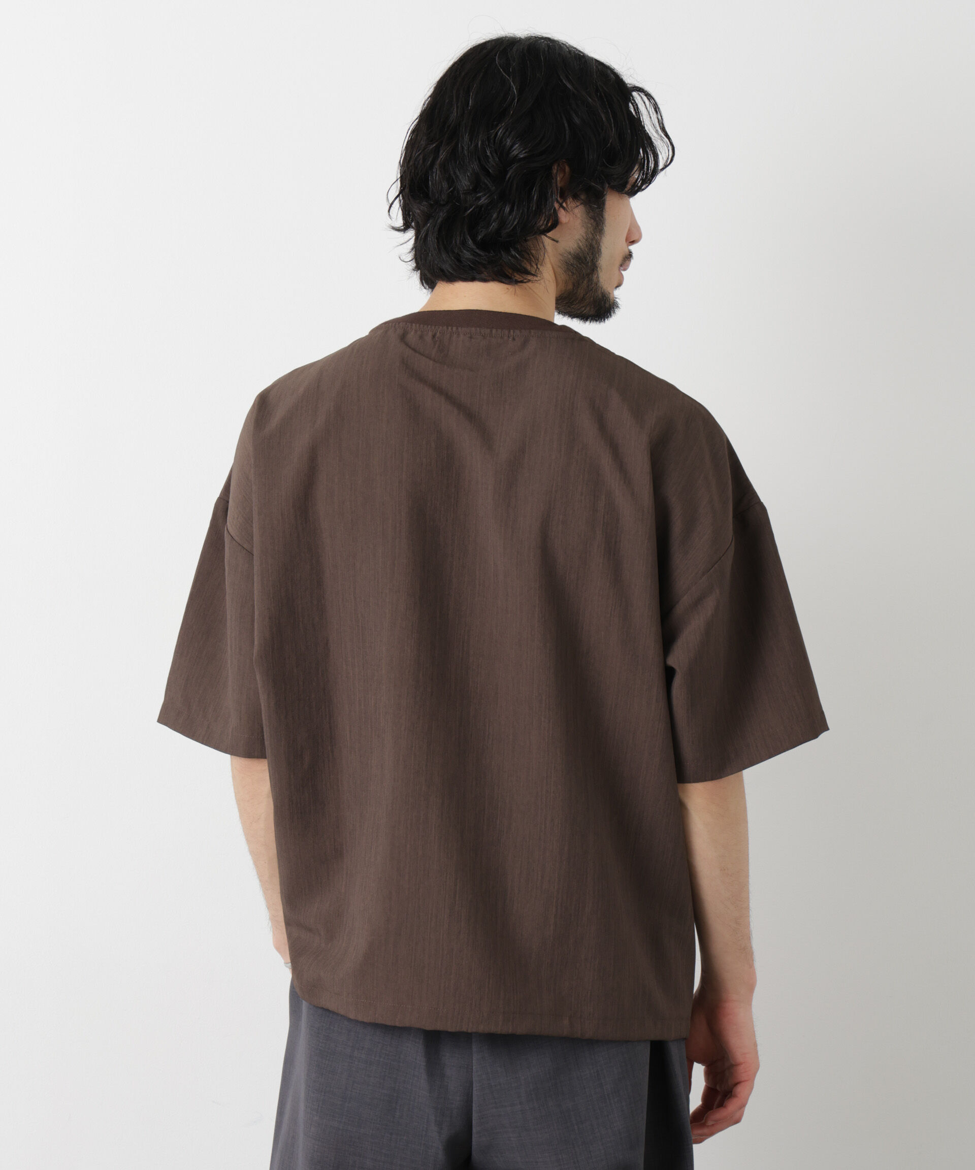 nano･universe「セオアルファ プルオーバーTシャツ 半袖」|Tシャツ・カットソー|