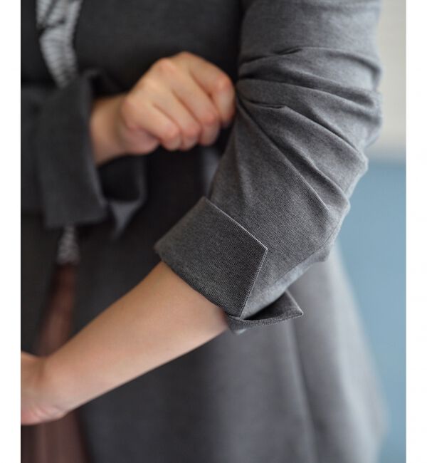 自由区「【Sサイズ有】360&deg;FREE ウォッシャブルノーカラー ジャケット」|ノーカラージャケット|