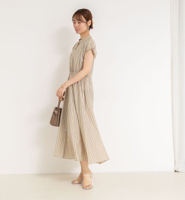 NOLLEY'S「ドロストシャツワンピース」|ワンピース|