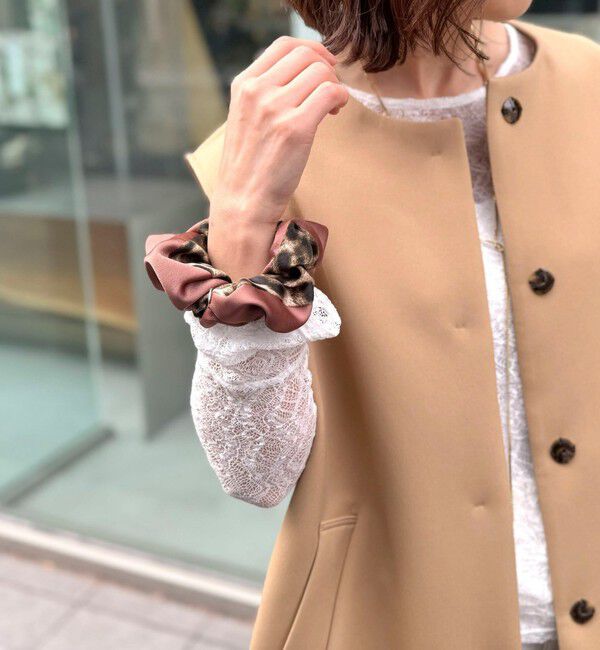 grace grace「【grace grace/グラスグラス】レオパードコンビシュシュ」|ヘアゴム・シュシュ|