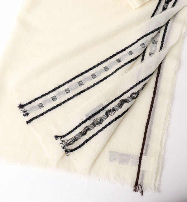 NOLLEY'S goodman「【Johnstons of Elgin/ジョンストンズ・オブ・エルガン】WB002860 Cyrus Scarf 70」|ストール|